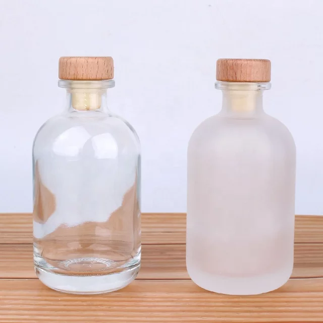 8 oz Glass Liquor Bottles