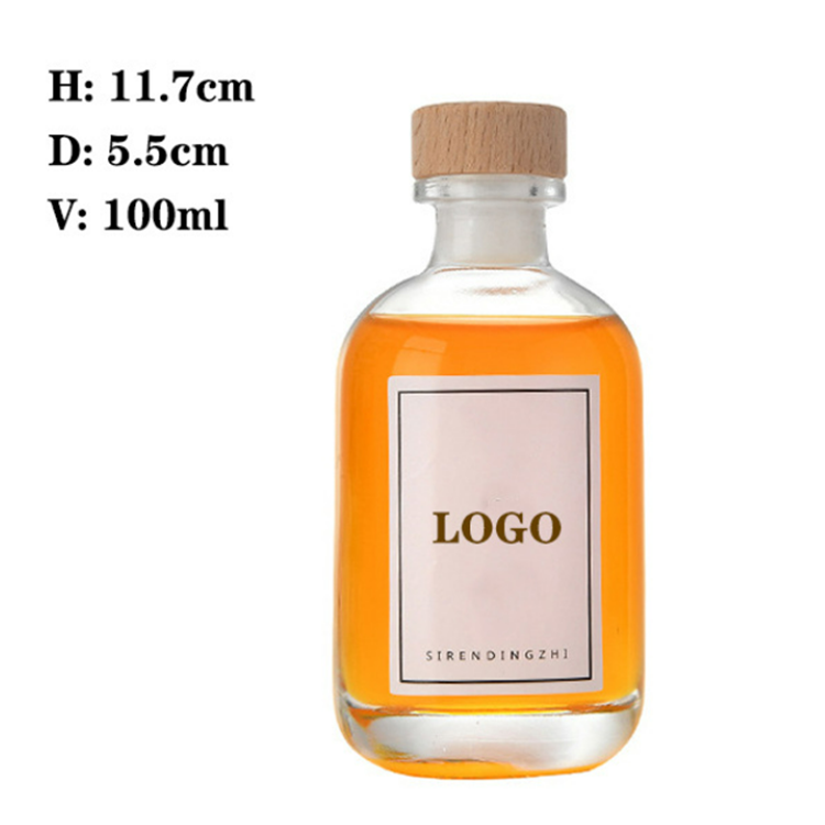 100ml Glass Bottle Mini Liquor Bottle With Factory Price