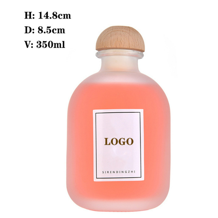 330ml Glass Liquor Bottles With Cork Manufacturer