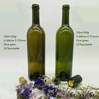 750ml Empty Wine Bottles Wholesale