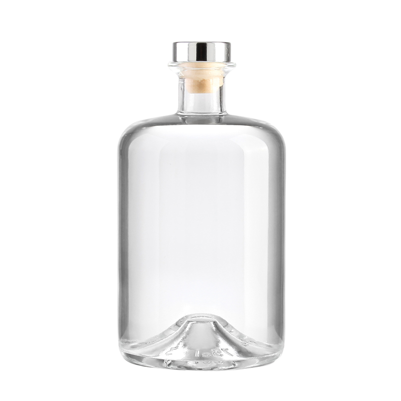 750ML Empty Liquor Rum Glass Bottles