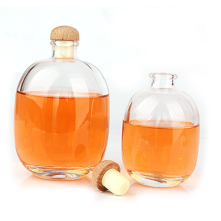 Wholesale 250ml Screw Top Glass Bottles For Liquor