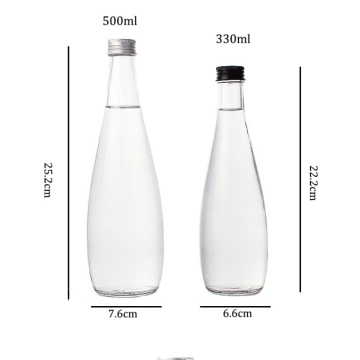 Best Glass 8oz 16 ounce Water Bottles